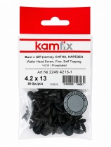 BLISTER Wafer Head Self-Tap DryW Scr, PH, FINE Thr, P-ph,Kamfix