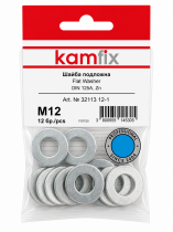 BLISTER Flat Washer DIN 125 A, Zn