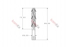 Scheme PE Plug for Bricks without Collar TPB kamfix